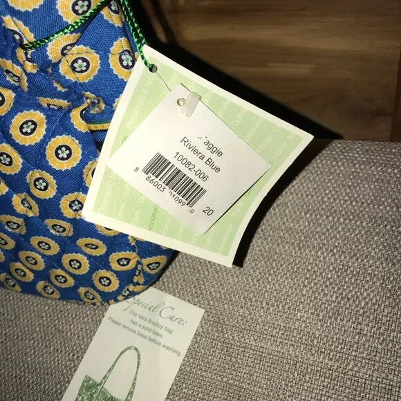 NWT Vera Bradley Retired Riviera Maggie Bag Handbag Purse - Picture 5 of 11